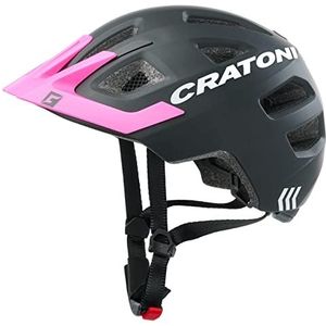 Cratoni Maxster Pro Unisex Fietshelm voor volwassenen, zwart/roze, S