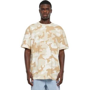 Urban Classics T-shirt surdimensionné pour homme, style camouflage, décontracté, col rond, coupe surdimensionnée, disponible en tailles S à 5XL, Camouflage, 5XL