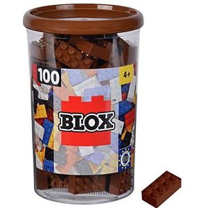Simba Blox Bouwstenen voor kinderen vanaf 3 jaar, 8 stenen in hoogwaardige doos, volledig compatibel met vele andere fabrikanten