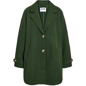 Noisy may Nmalicia Ls Oversized damesblazer, curve noos jas, kaki, 48/grote maat, Khaki (stad)