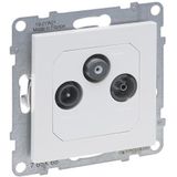 LEGRAND, SEANO TV-R-SAT, HD-TV, aansluitdemping: 14 dB, kleur: ultra wit, 765168