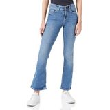 VERO MODA Vmflash Mr Flared Jeans Li347 Noos Damesjeans, Medium Blauw Denim