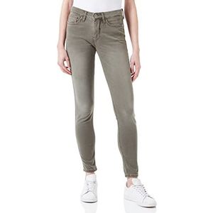 Camel Active Womenswear slim dames jeans, groen (kaki 31)