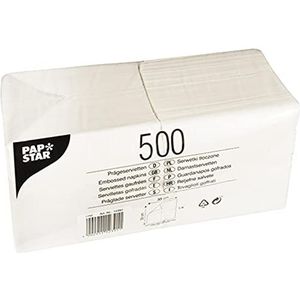 PAPSTAR 12391 velijnpapier, wit, 500pezzo (Les) papieren handdoek