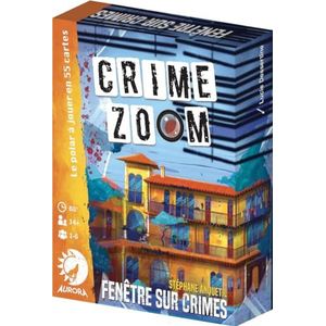 Asmodee Aurora Crime Zoom: Window on Crimes - Bordspellen - Enquêtespellen - Observatiespellen - Vanaf 14 jaar - 1 tot 6 spelers - Franse versie