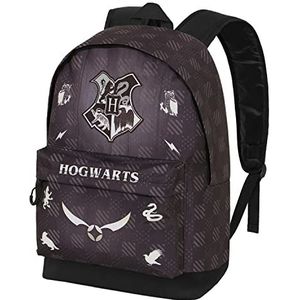 Harry Potter rugzak Harry Potter Fan HS 2.0, bruin, één maat, Fan HS rugzak 2.0 Hogwarts, Bruin, FAN HS Rugzak 2.0 Hogwarts