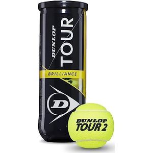 Dunlop 601326 Unisex tennisballen meerkleurig één maat