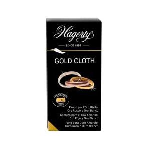 Hagerty - Gold Cloth - Geïmpregneerde stof speciaal voor het reinigen en onderhouden van geel, roze en witgoud. Maximale glans, snelle werking