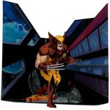 McFarlane Toys - Marvel Wolverine figuur op schaal 1:10e met scène (X-Men #1)