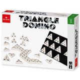 Dal Negro Gezelschapsspel Triangle 3,5 Cm Wit/zwart 3-delig