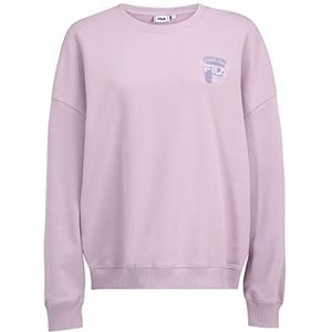 FILA Bann Oversized Crew Trainingspak voor dames, Eerlijke orchidee