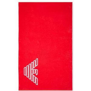 EMPORIO ARMANI Serviette de plage, RED.COM, taille unique