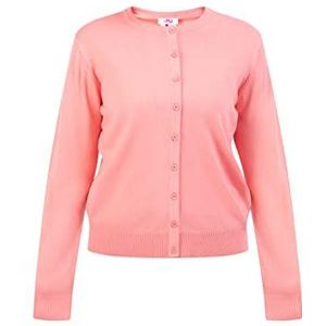 ALBEE Cardigan pour femme, Rose, L