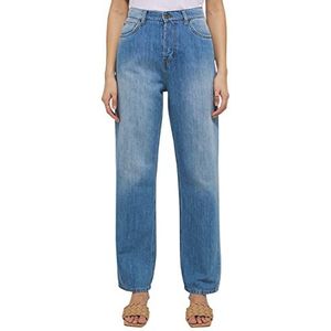 Mustang Ava damesjeans, middenblauw 401, 28 W/34 L, middenblauw 401