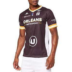 Orléans Loiret Orleans Officieel shirt voor buiten, 2019-2020, uniseks basketbal, Bruin