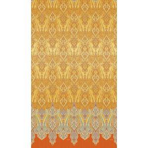 Bassetti RAGUSA sjaal van 100% katoen in de kleur Y1 goud, afmeting: 350 x 270 cm -9322060