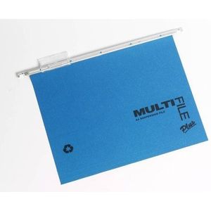 Rexel Multifile Plus 92808 Hangmap, A4, 15 mm, 100% gerecycled, verschillende kleuren, 10 stuks