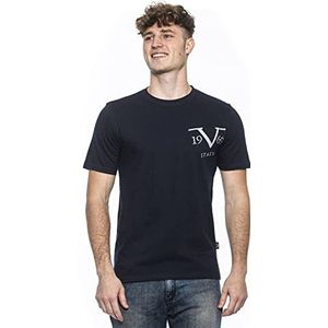19V69 ITALIA Mike T-shirt voor heren, verpakking van 9 stuks, marineblauw, XXL, Blauw