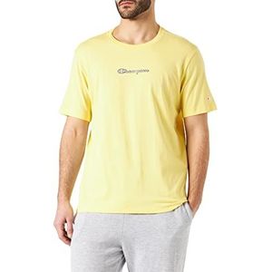 Champion Soft Fluo S/S T-shirt voor heren, citroen.