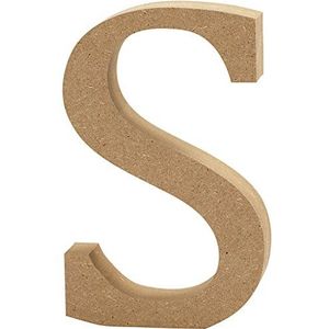 Creative Letter S Mdf 13 Cm