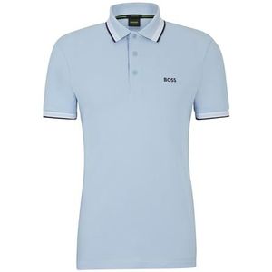 BOSS Paddy poloshirt voor heren, Lichtblauw/pastel 450.