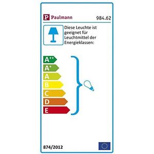 Paulmann Structure Inbouwlamp LED - Micro IB frontglas - max.20W - G4 - 66mm - Chroom