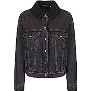 Levi's 90s Sherpa Trucker jas dames, ARE YOU AFRAID OF THE DARK