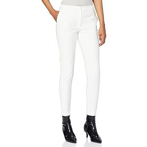 SELECTED FEMME Slfmusi Cropped Mw Pant- Snow White B broek, Sneeuwwitje