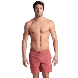 ARENA Men's Beach Boxer Solid Short de plage pour homme, Astro Red, 3XL