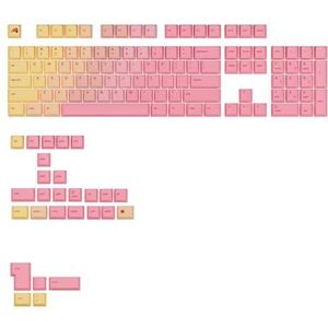 Glorious Gaming - GPBT Gradient toetsen – doppen voor mechanische toetsenborden (Grapefruit), niet uitwisbaar, voor aangepaste mechanische toetsenborden in de formaten 100, 75, 65 en 60%, Amerikaanse