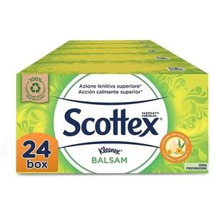 Kleenex Balsam zakdoeken, van papier, kalmerend, calendula, 24 stuks