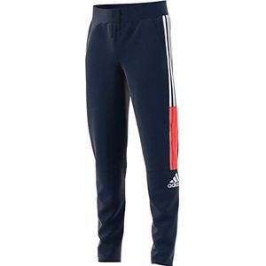 adidas JB A Zne Pant kinderbroek, meerkleurig - wit (maruni/wit)