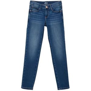 s.Oliver Junior Pantalon en Jean Suri Slim Fit Fille, Bleu 57z2, 134 Slim