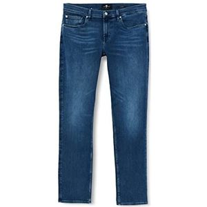 7 For All Mankind Heren jeans, middelblauw, 42, middenblauw