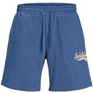 JACK & JONES Jpstlogo Sweat Shorts 2 Col Sn Gms Trainingsbroek voor heren, Lichtblauw/details: gemengd