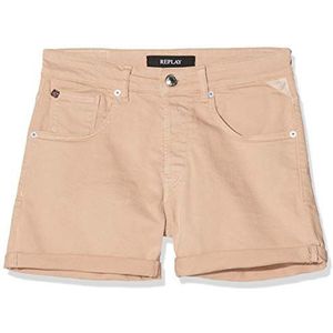 Replay Wa611 .000.8069333 Short, Beige (Powder 021), 46 (Taille Fabricant: 33) Femme