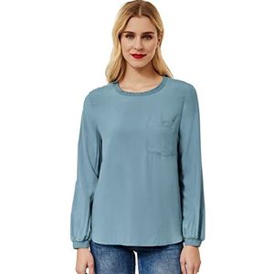 Street One milky jade blouse, 42, Milky Jade Blauw