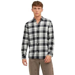 Jack & Jones Jorjoshua geruit overhemd L herenhemd, Cloud Danser