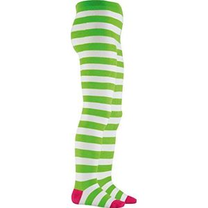 Playshoes 499025 Panty gestreept, groen (groen/wit 46)