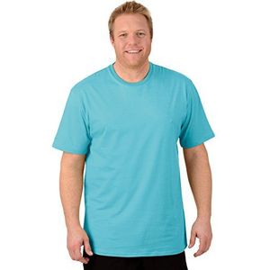 TRIGEMA 639207 T-shirt à col rond en 100% coton bio (KBA) pour homme – Cradle to Cradle (C2C) – Durable – Couleur unie, Mint-c2c, XL