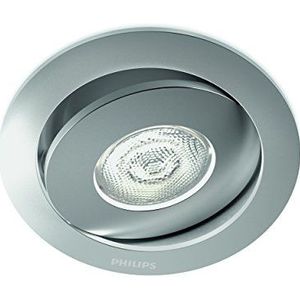 Philips Asterope 591804816 LED-inbouwlamp, metaal, aluminium, 4,5 W