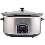 Beper BC.510 - Slowcooker - Langzaamkoker - Elektrische Stoofpot - Programmeerbare Crockpot - Digitale Slowcooker - 4.5L