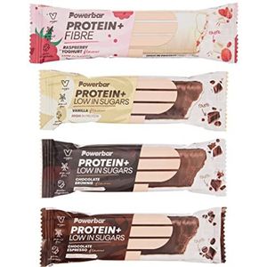 Powerbar Protein Plus Low Sugar Multiflavour Box 16 x 35 g eiwitrepen met vezels