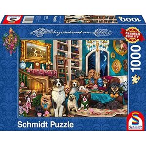 Schmidt Spiele 59988 Brigid Ashwood, Bibliotheekfeest, puzzel van 1000 stukjes