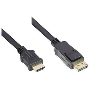 DisplayPort naar HDMI aansluitkabel 1 m, goede aansluitingen®