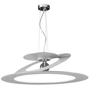 Moderne planet-iarium aluminium lasergesneden kleur wit origineel design minimum industrie 1x E27 led voor keuken slaapkamer woonkamer diameter 70 cm