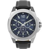 Timex Montre à cadran multiple pour homme Collection City Essex Avenue, Noir, TW2V43200