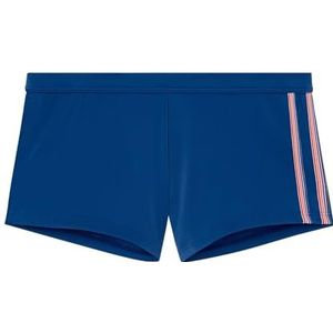 Hom Zwemshort voor heren Nautical Cup Zwembroek, Marine Gestreept Lint