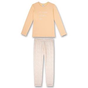 Sanetta pyjama meisjes mandarijn licht 128, Lichte mandarijn