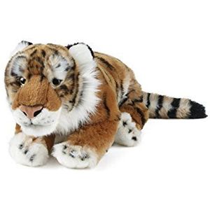 Living Nature Knuffel Tijger Liggend 45 cm